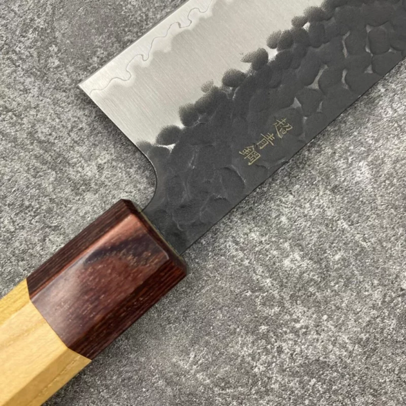 Sakai Takayuki Super Aogami Kurouchi Tsuchimi Gyuto 240mm